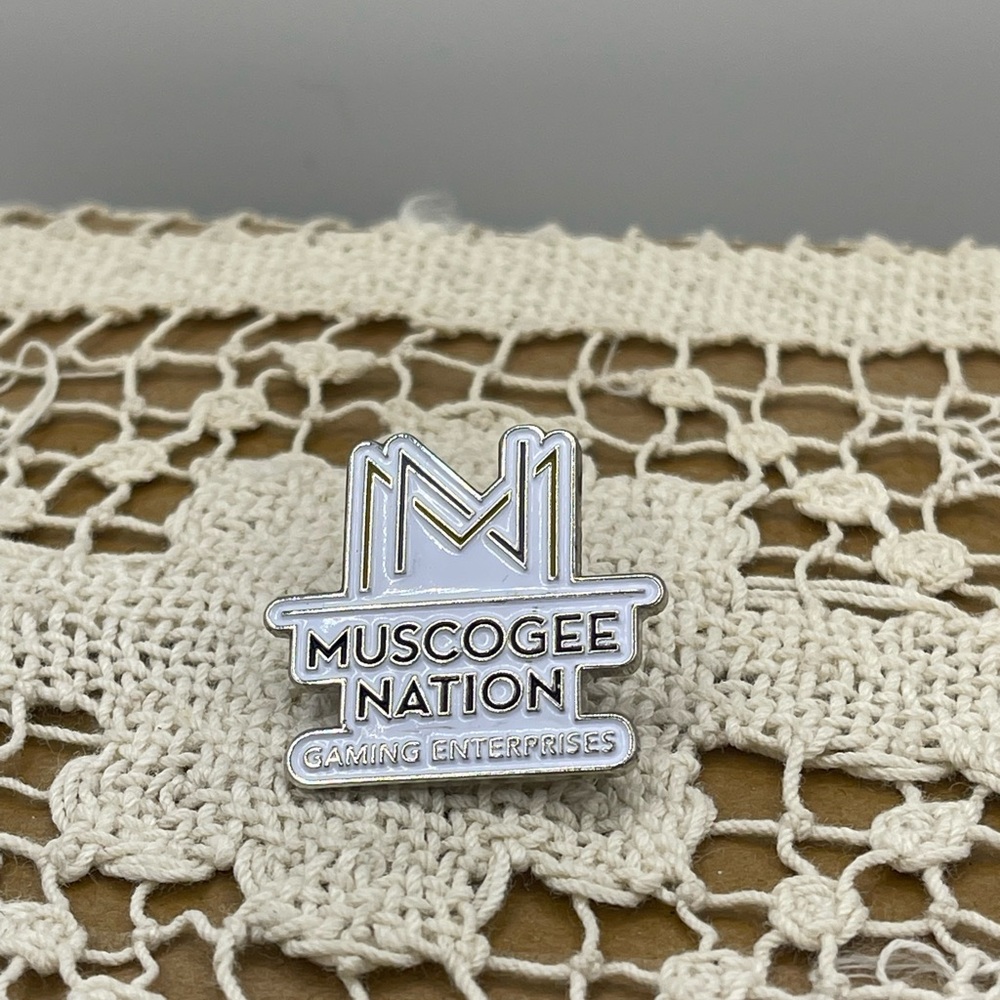 Muscogee Nation Silver Lapel‎ Pin